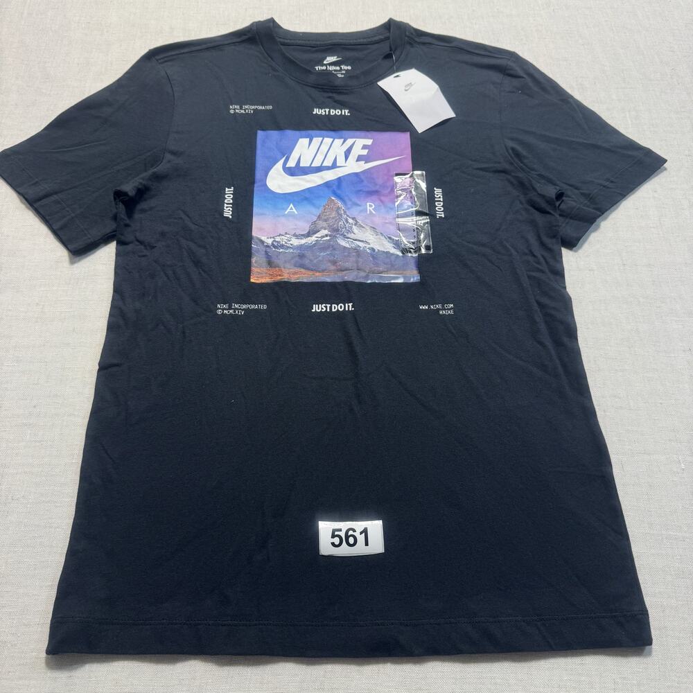 Nike Graphic Tee  Sz S‎ Blue Brand New